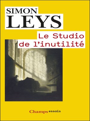 cover image of Le Studio de l'inutilité